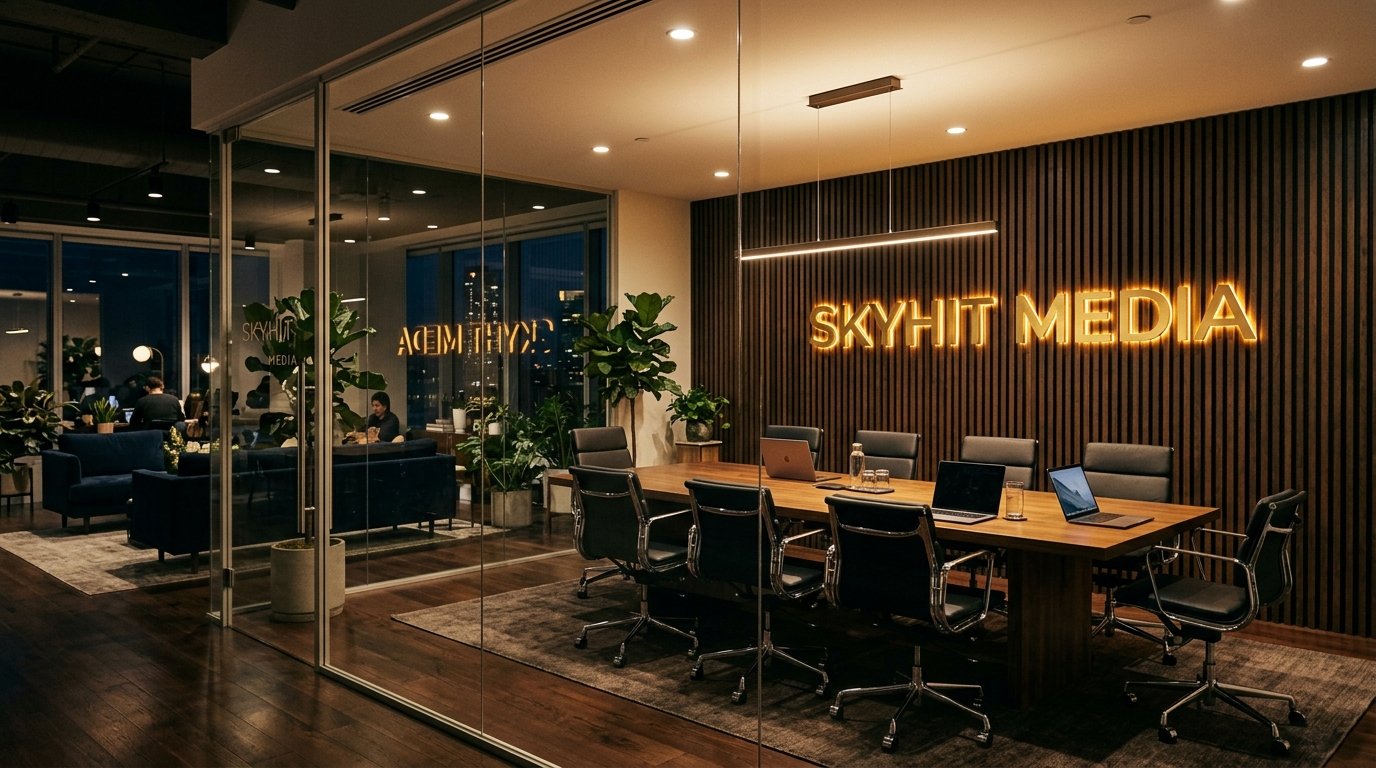 Skyhit Media Modern Boardroom Office